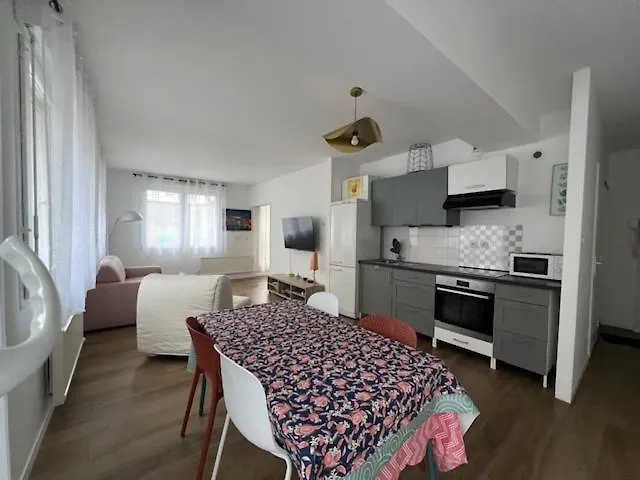 Apartamento T2 Chic Et Moderne Familial Centre Au Calme Avec Terrasse